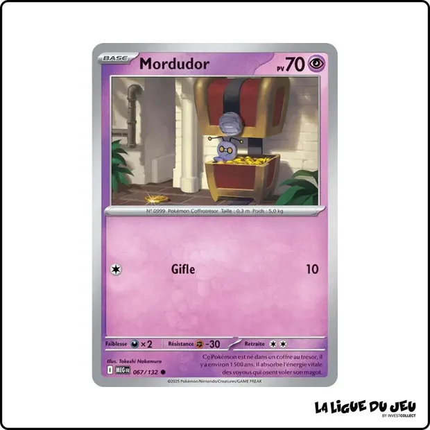 Commune - Pokemon - Méga Évolution de Base - Mordudor 67/132