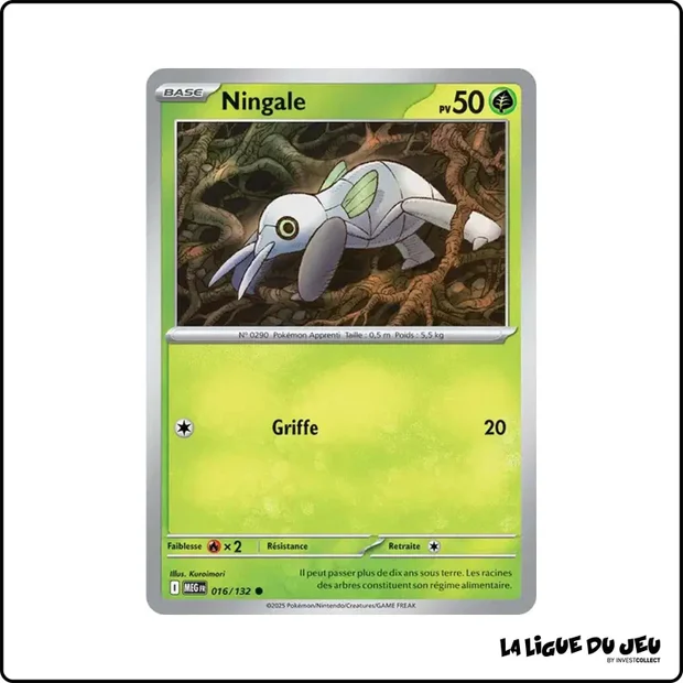 Commune - Pokemon - Méga Évolution de Base - Ningale 16/132