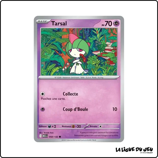 Commune - Pokemon - Méga Évolution de Base - Tarsal 58/132