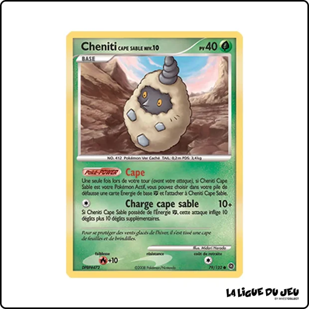 Commune - Pokemon - Merveilles Secrètes - Cheniti Cape Sable 79/132
