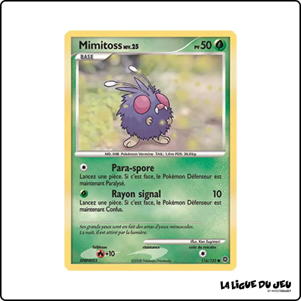 Commune - Pokemon - Merveilles Secrètes - Mimitoss 116/132