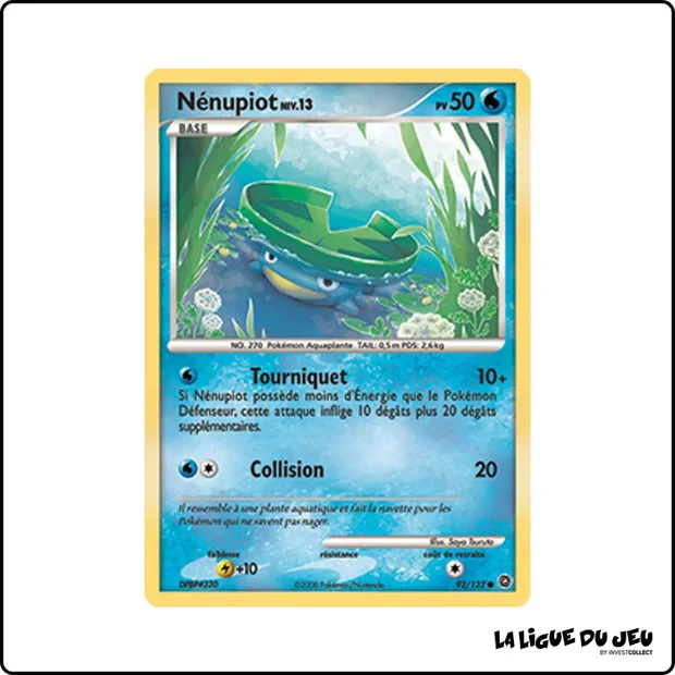 Commune - Pokemon - Merveilles Secrètes - Nénupiot 92/132