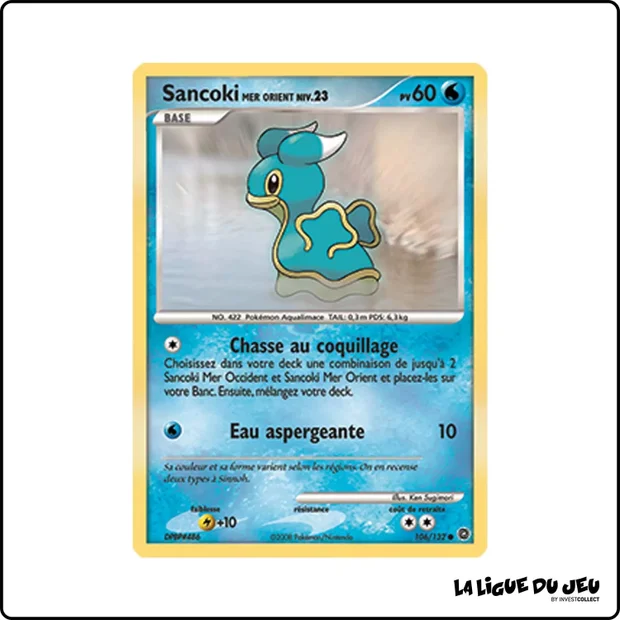 Commune - Pokemon - Merveilles Secrètes - Sancoki Mer Orient 106/132