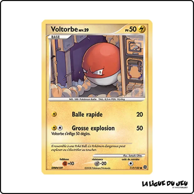 Commune - Pokemon - Merveilles Secrètes - Voltorbe 117/132