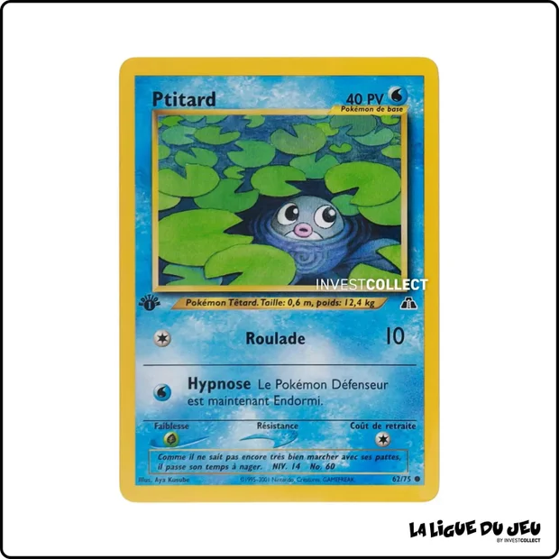 Commune - Pokemon - Neo Discovery - Ptitard 62/75