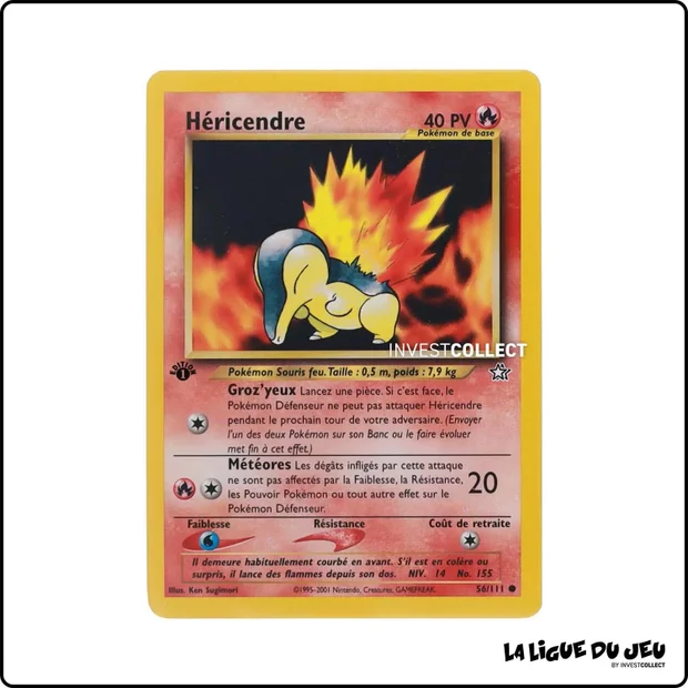 Commune - Pokemon - Neo Genesis - Héricendre 56/111