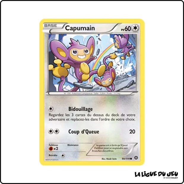 Commune - Pokemon - Offensive Vapeur - Capumain 90/116