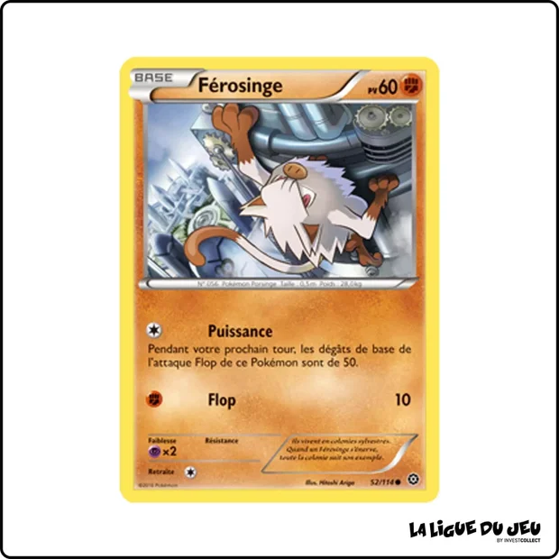 Commune - Pokemon - Offensive Vapeur - Férosinge 52/116