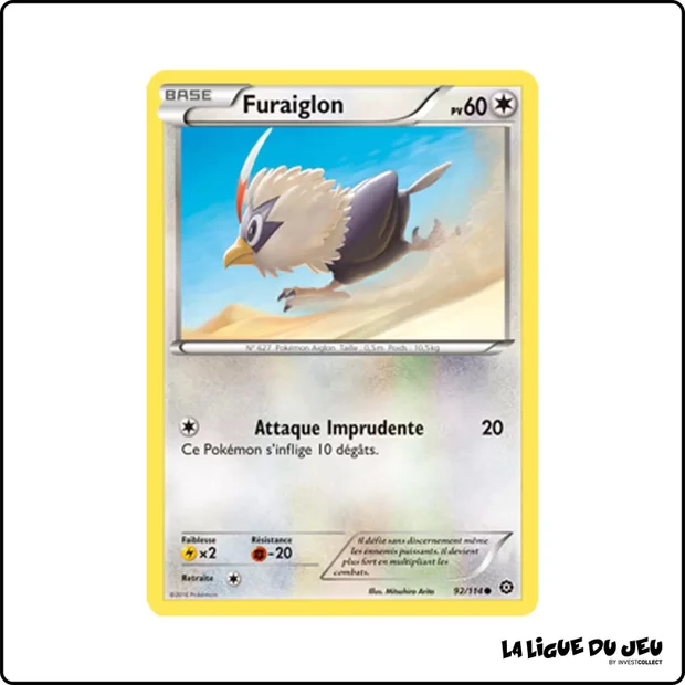 Commune - Pokemon - Offensive Vapeur - Furaiglon 92/116