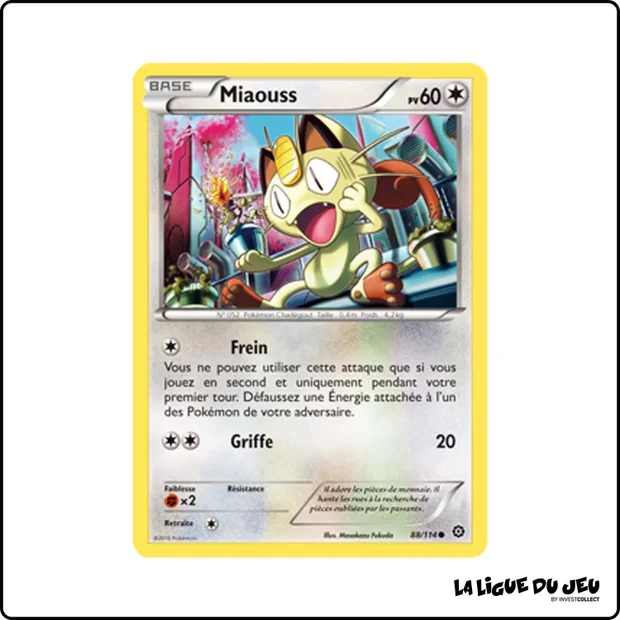 Commune - Pokemon - Offensive Vapeur - Miaouss 88/116