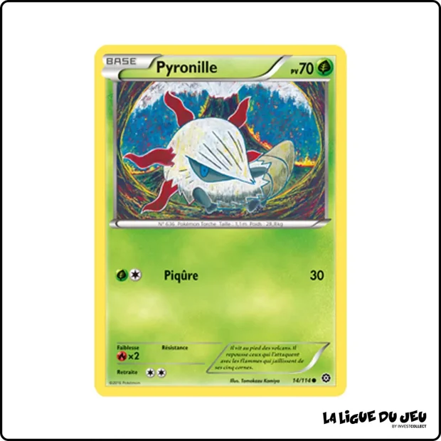 Commune - Pokemon - Offensive Vapeur - Pyronille 14/116