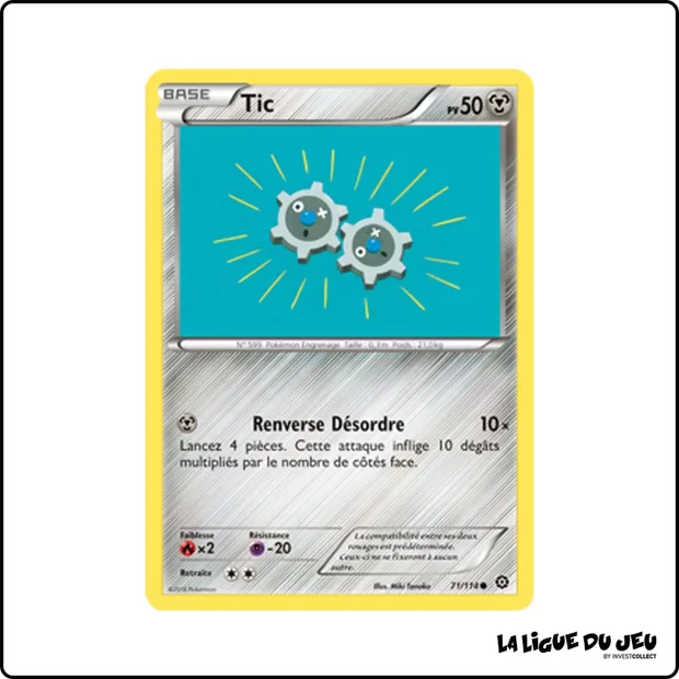 Commune - Pokemon - Offensive Vapeur - Tic 71/116