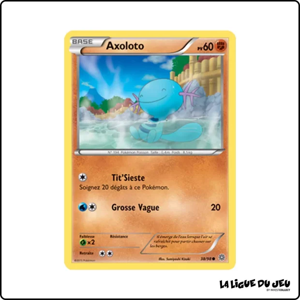 Commune - Pokemon - Origines Antiques - Axoloto 38/98