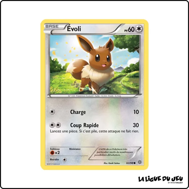 Commune - Pokemon - Origines Antiques - Évoli 63/98