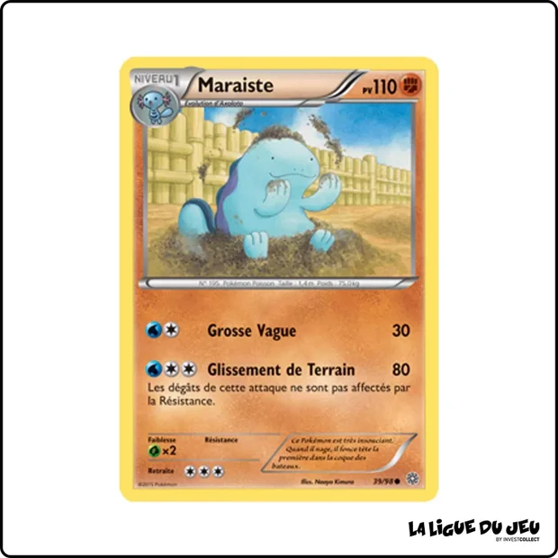 Commune - Pokemon - Origines Antiques - Maraiste 39/98