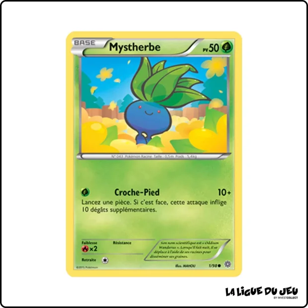 Commune - Pokemon - Origines Antiques - Mystherbe 1/98