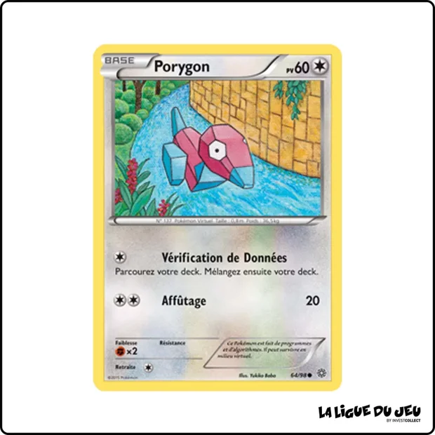 Commune - Pokemon - Origines Antiques - Porygon 64/98