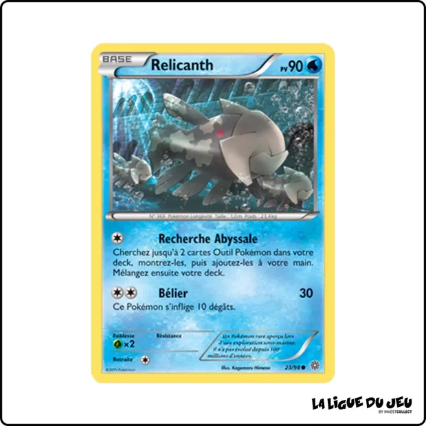 Commune - Pokemon - Origines Antiques - Relicanth 23/98
