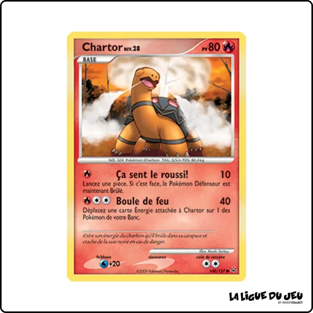 Commune - Pokemon - Platine de Base - Chartor 100/127