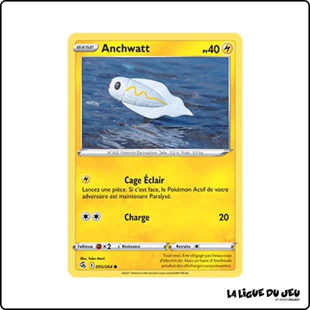 Commune - Pokemon - Poing de Fusion - Anchwatt 95/264
