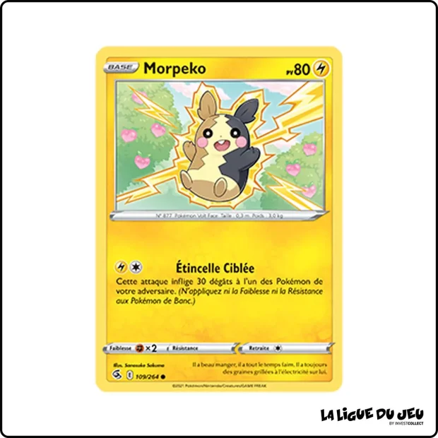 Commune - Pokemon - Poing de Fusion - Morpeko 109/264