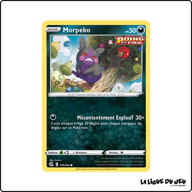 Commune - Pokemon - Poing de Fusion - Morpeko 179/264