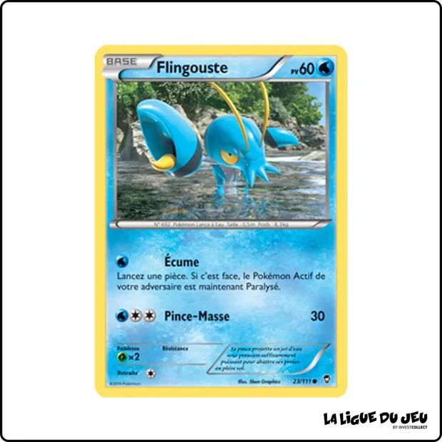 Commune - Pokemon - Poings Furieux - Flingouste 23/111
