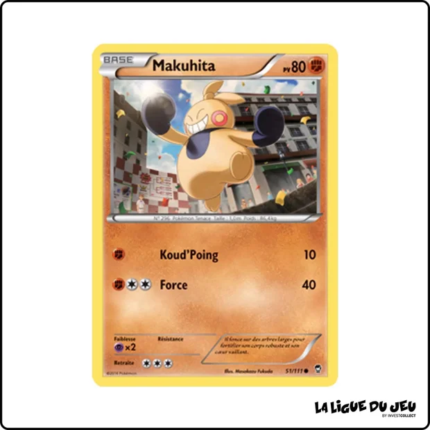Commune - Pokemon - Poings Furieux - Makuhita 51/111