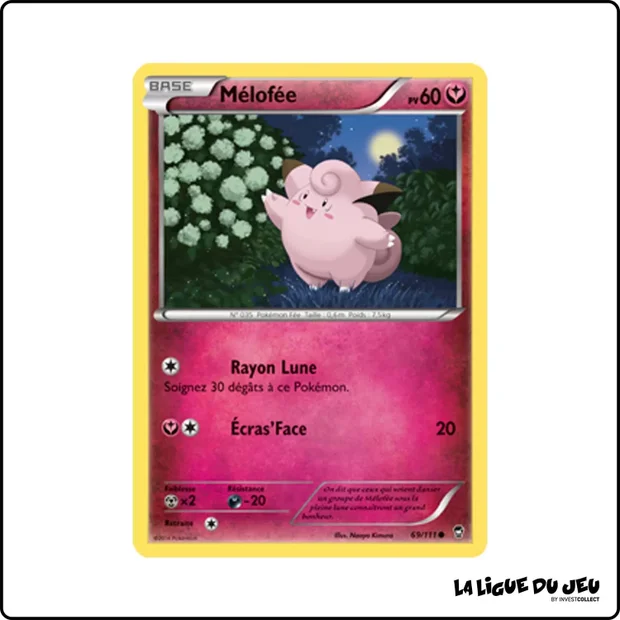Commune - Pokemon - Poings Furieux - Mélofée 69/111
