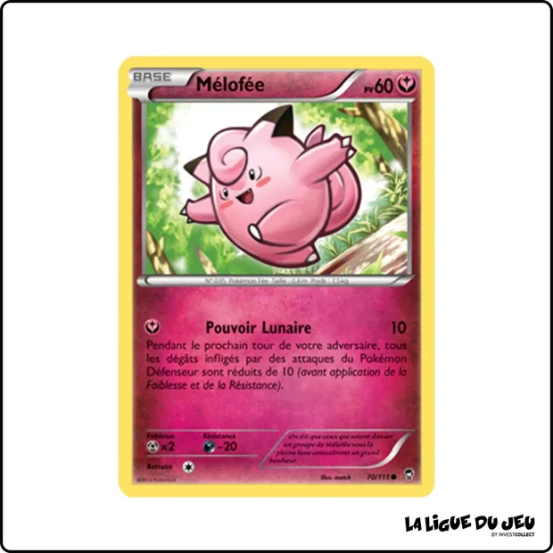 Commune - Pokemon - Poings Furieux - Mélofée 70/111