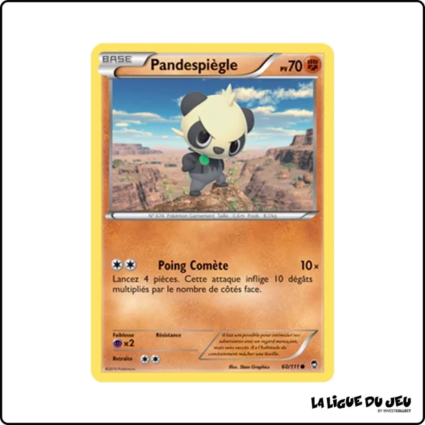Commune - Pokemon - Poings Furieux - Pandespiègle 60/111