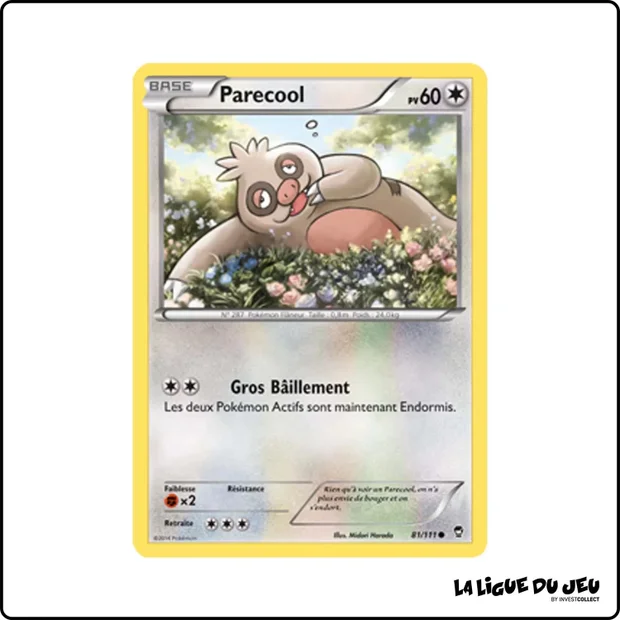 Commune - Pokemon - Poings Furieux - Parecool 81/111