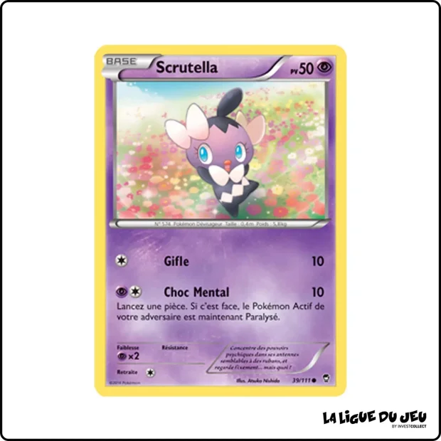 Commune - Pokemon - Poings Furieux - Scrutella 39/111
