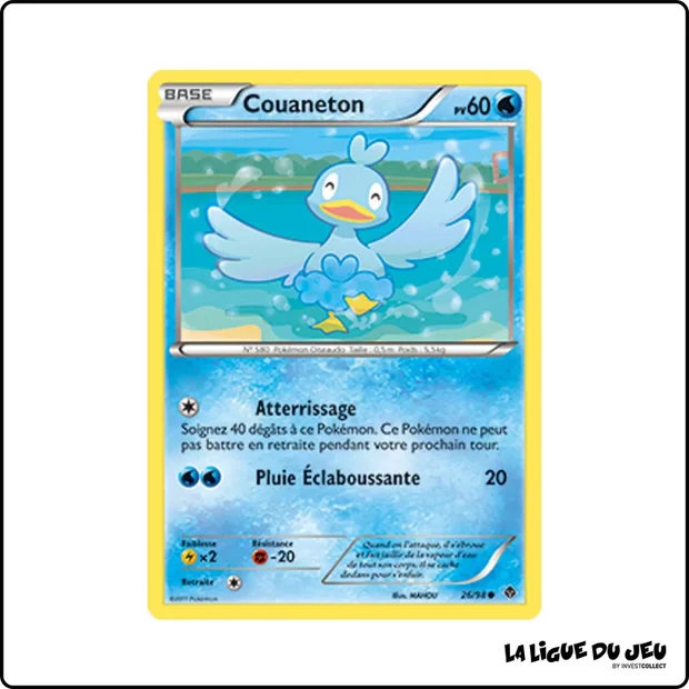 Commune - Pokemon - Pouvoirs Émergents - Couaneton 26/98