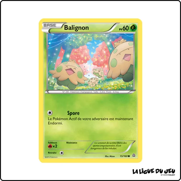 Commune - Pokemon - Primo Choc - Balignon 15/160