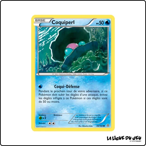 Commune - Pokemon - Primo Choc - Coquiperl 49/160