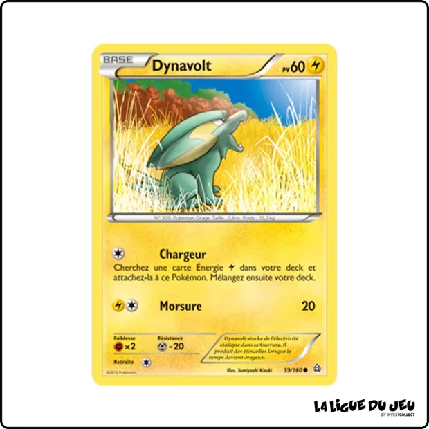 Commune - Pokemon - Primo Choc - Dynavolt 59/160