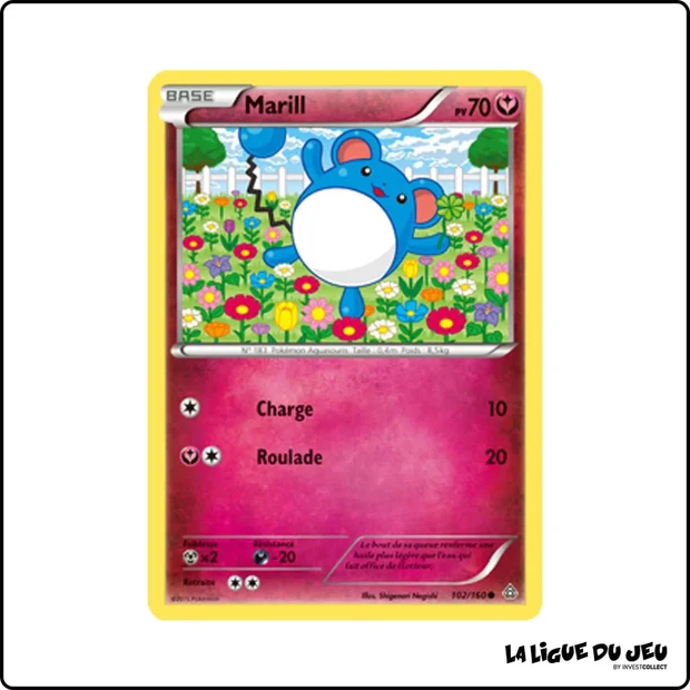 Commune - Pokemon - Primo Choc - Marill 102/160
