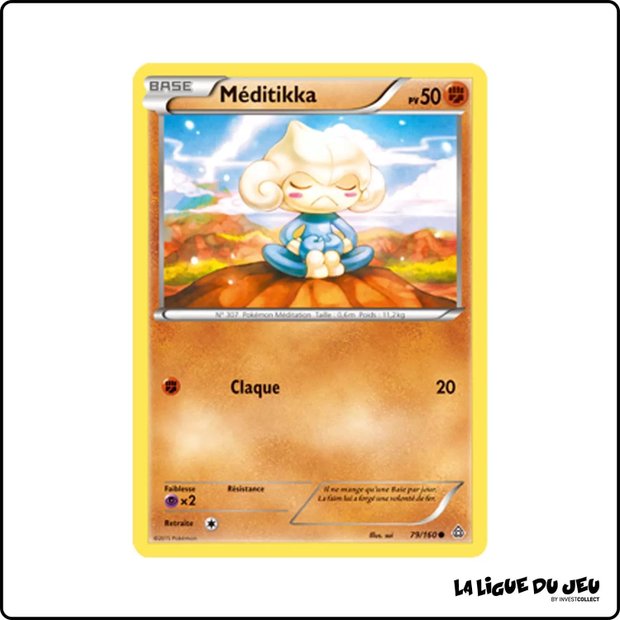 Commune - Pokemon - Primo Choc - Méditikka 79/160