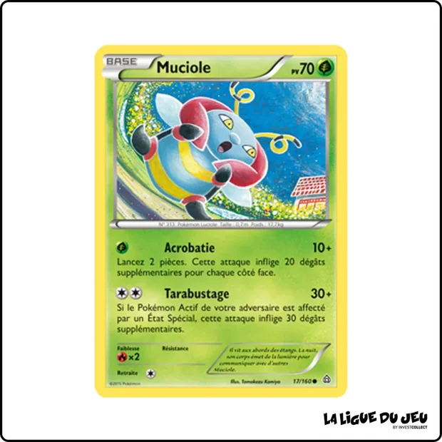 Commune - Pokemon - Primo Choc - Muciole 17/160
