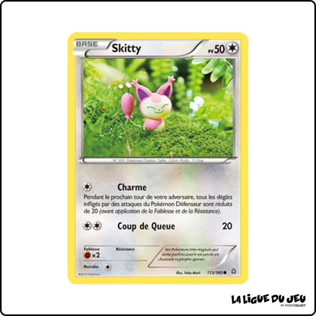 Commune - Pokemon - Primo Choc - Skitty 113/160
