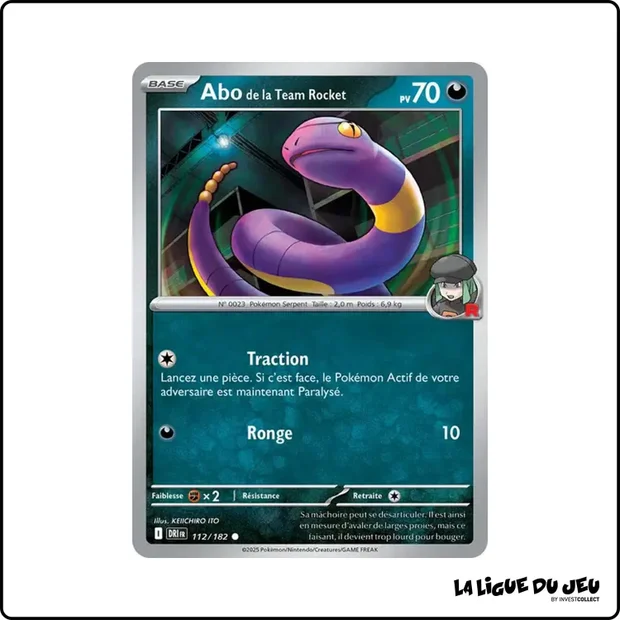 Commune - Pokemon - Rivalités Destinées - Abo de la Team Rocket 112/182