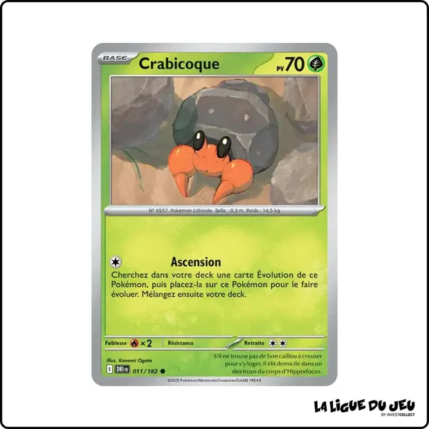 Commune - Pokemon - Rivalités Destinées - Crabicoque 11/182