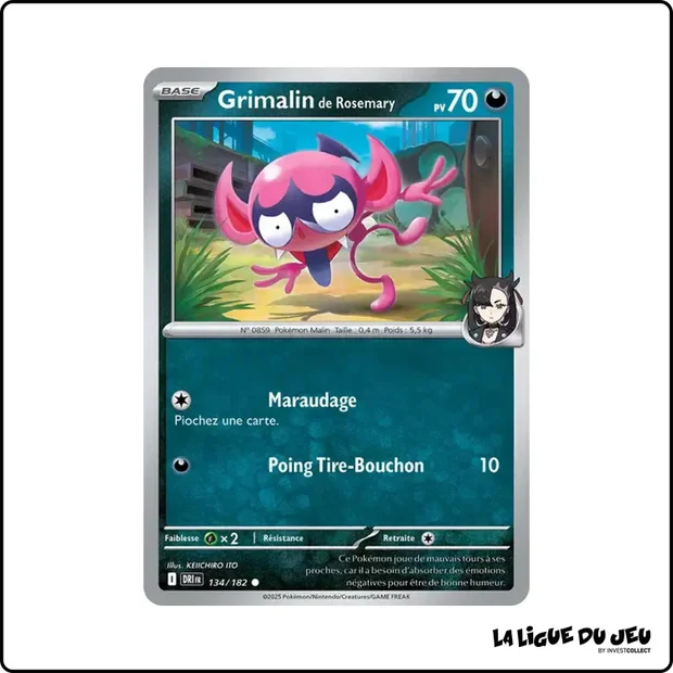Commune - Pokemon - Rivalités Destinées - Grimalin de Rosemary 134/182