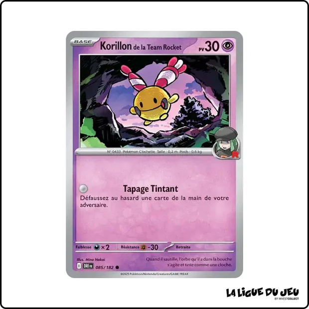 Commune - Pokemon - Rivalités Destinées - Korillon de la Team Rocket 85/182