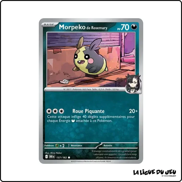 Commune - Pokemon - Rivalités Destinées - Morpeko de Rosemary 137/182