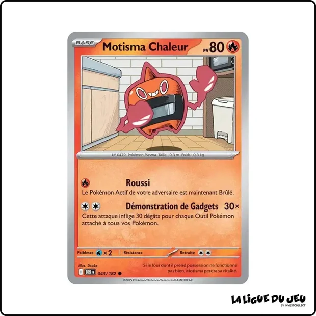 Commune - Pokemon - Rivalités Destinées - Motisma Chaleur 43/182
