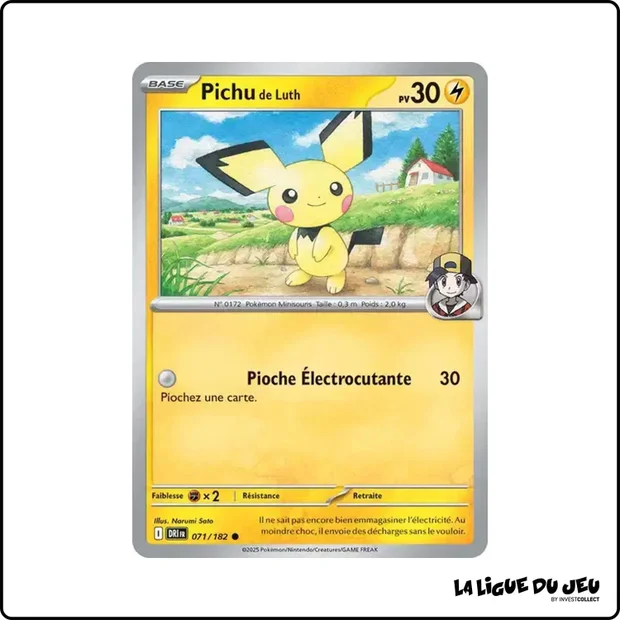 Commune - Pokemon - Rivalités Destinées - Pichu de Luth 71/182