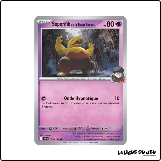 Commune - Pokemon - Rivalités Destinées - Soporifik de la Team Rocket 79/182