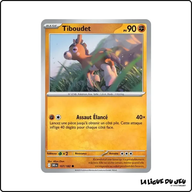 Commune - Pokemon - Rivalités Destinées - Tiboudet 107/182